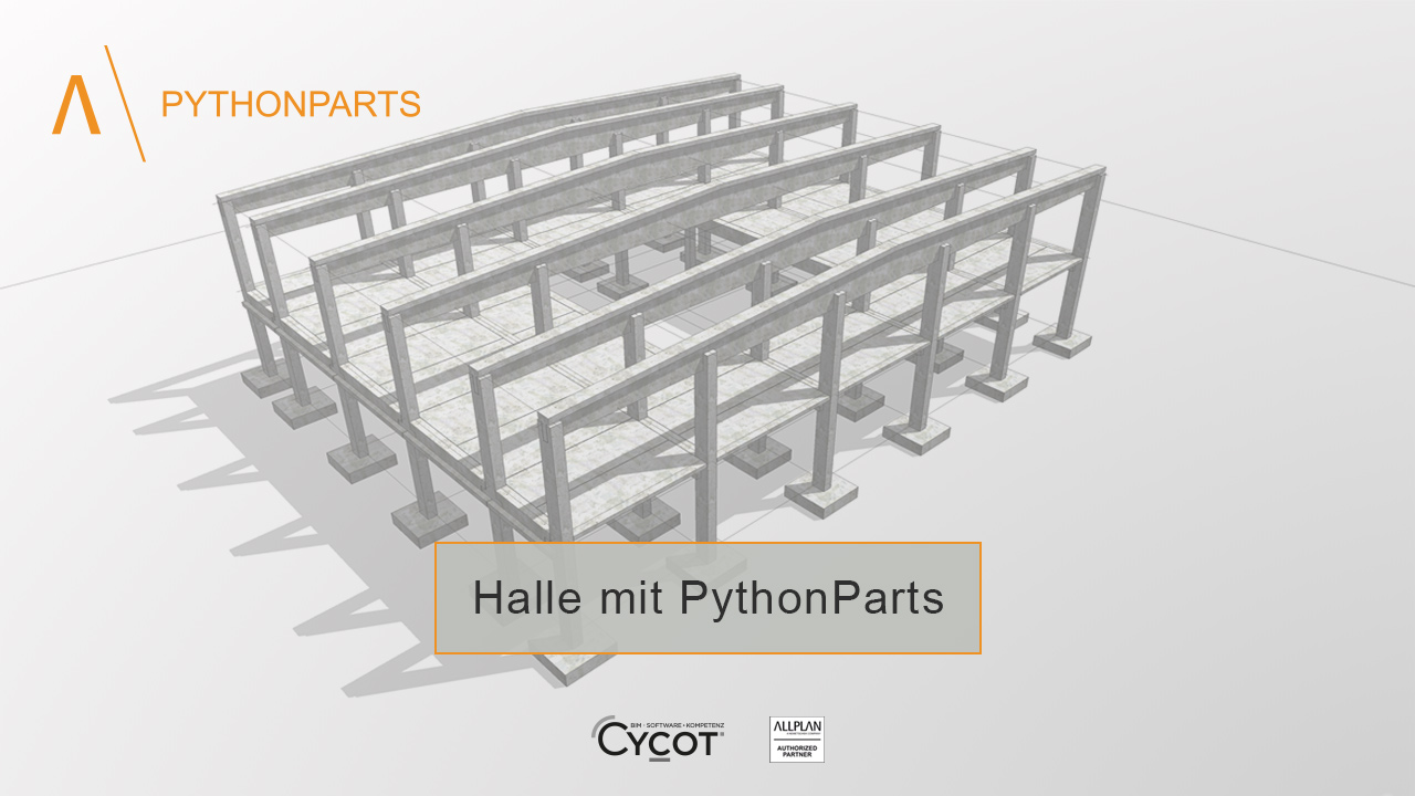 Bauwerk mit Allplan PythonParts